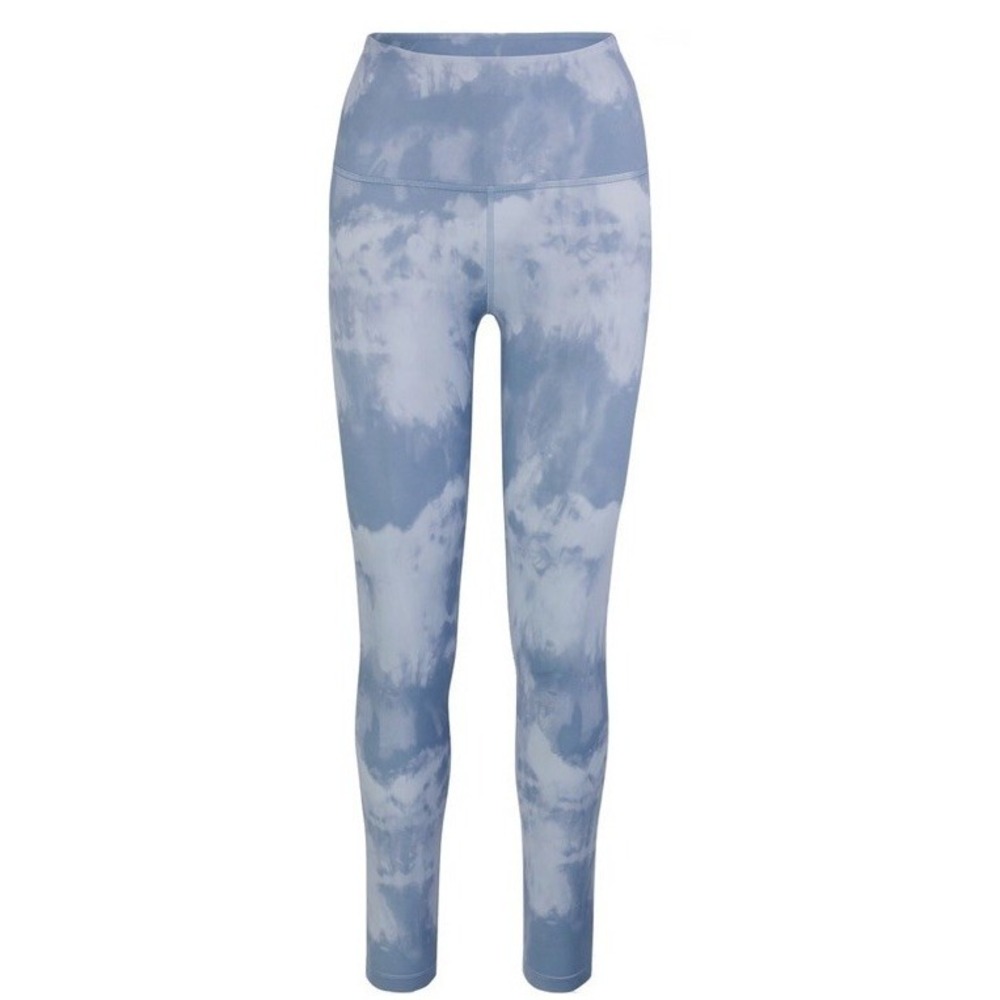 Beyond Yoga Olympus High Waisted Midi Legging M Performance Tie Dye Blue Smoke